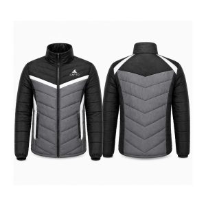 Grey black Padded Jacket