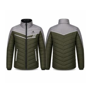 Grey green Padded Jacket