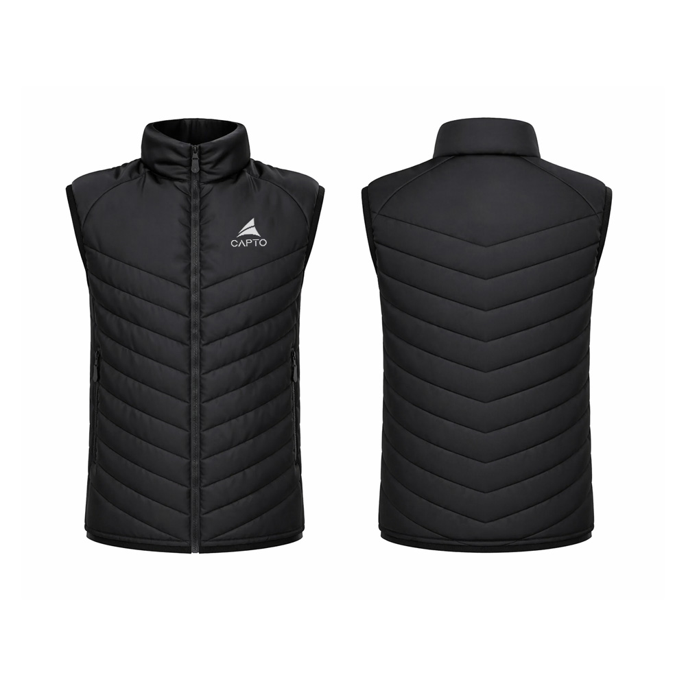 Black Padded gillet